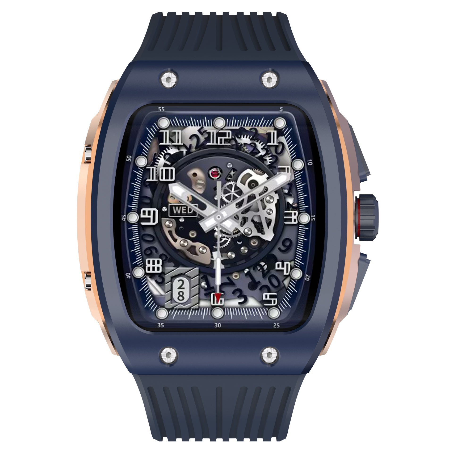 Timex TWTXW901T Unisex Smart Coregen 1.76″ BT Calling Smartwatch – Blue Strap, Heart Rate & Activity Tracker