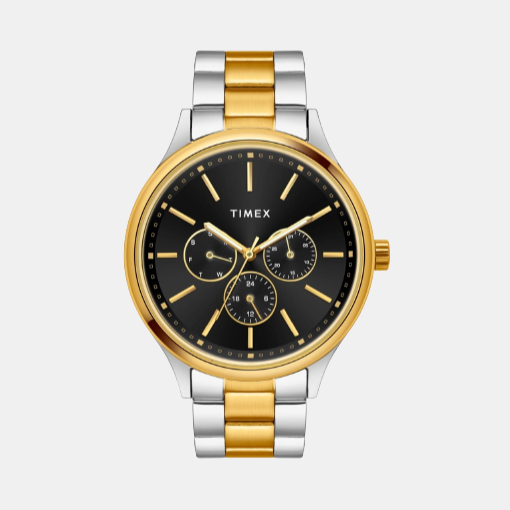 Timex TWEG18425 Mens Black Dial Multifunction Quartz Watch