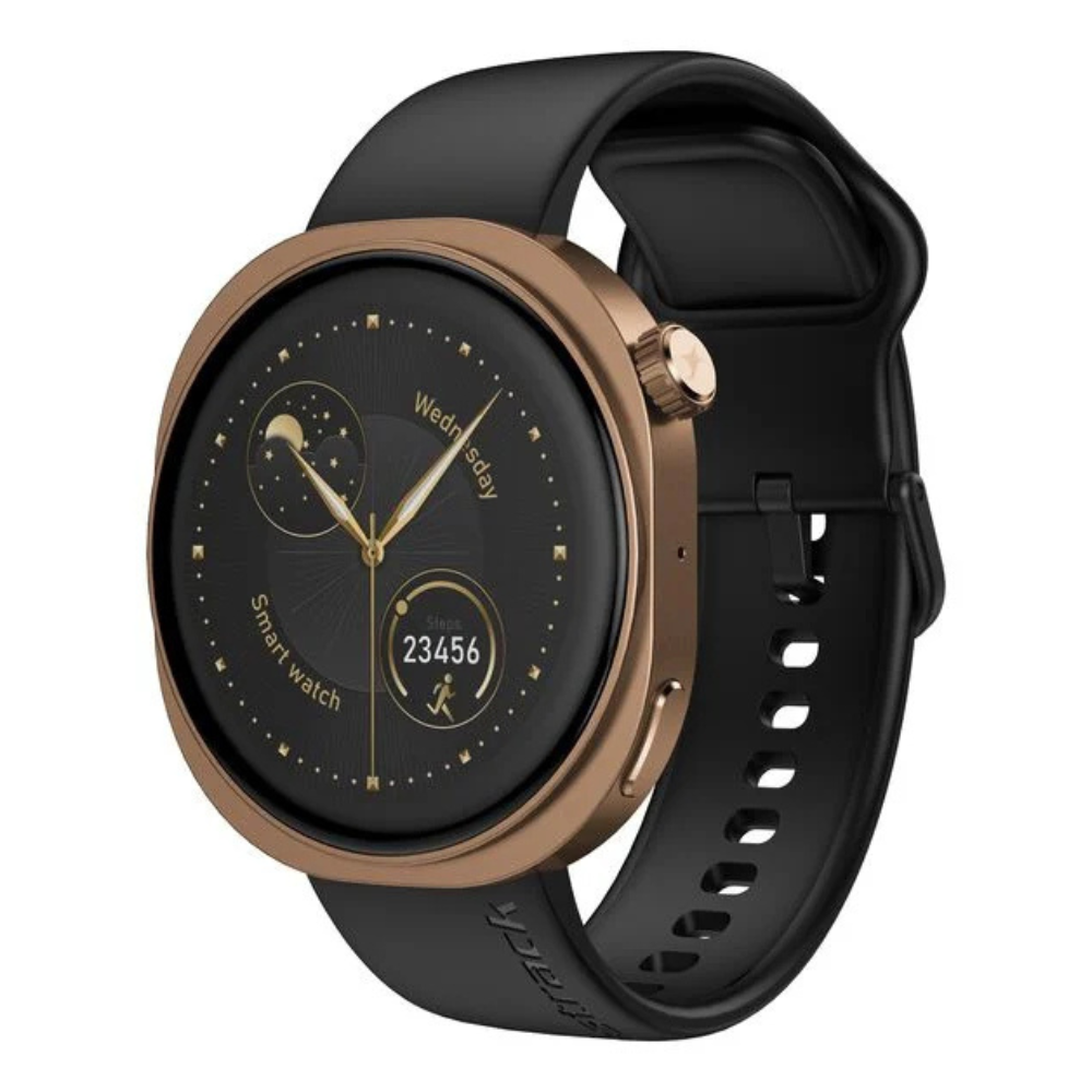 Fastrack 38209QP01K Revoltt R3 Pro Unisex Black AMOLED Bluetooth Calling Smartwatch
