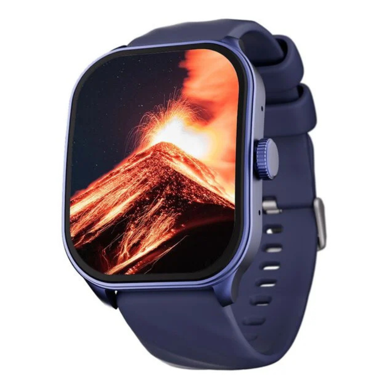 Fastrack 38086PP02 Limitless FS2 Pro Smartwatch 1.96" Super AMOLED Display Bluetooth Calling Blue Silicone Strap