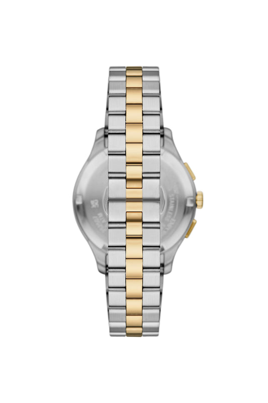 Emporio Armani AR11692 Dario Men's Green Dial Two-Tone Chronograph Stainless Steel Watch