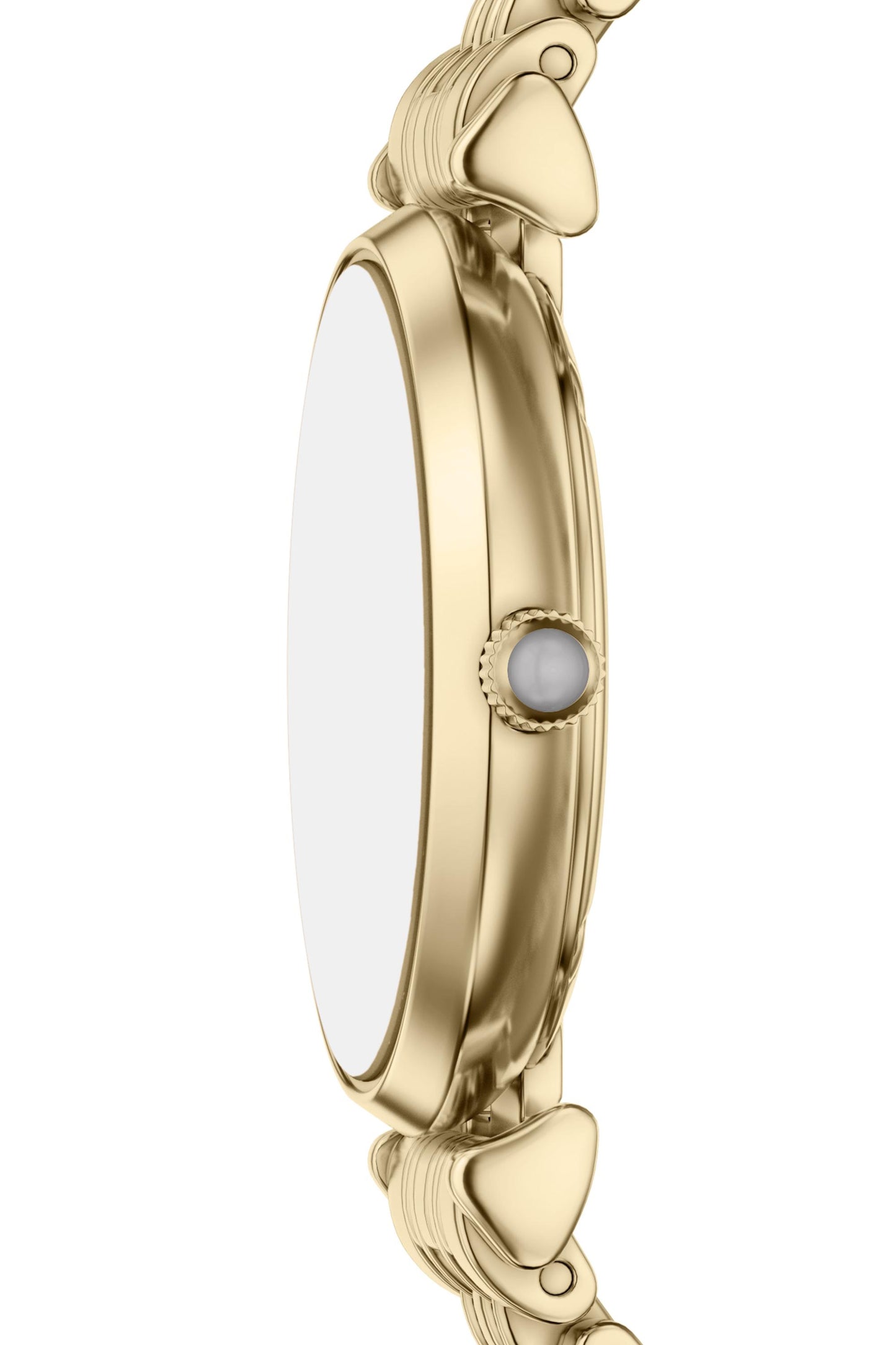 Emporio Armani AR11766I Gianni T-Bar Women's Gold Dial Crystal Gold Stainless Steel Watch