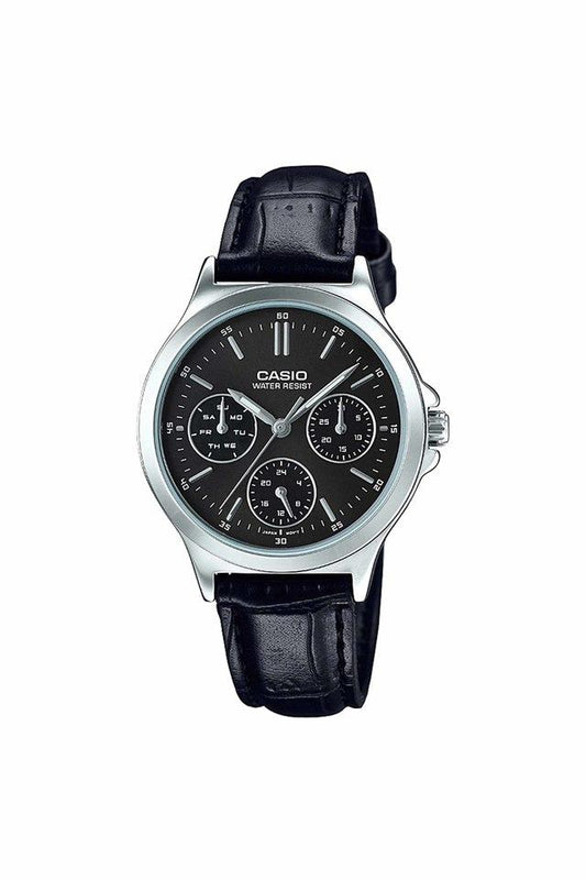 Casio A1149 Enticer Quartz Analog Women’s Watch with Black Dial