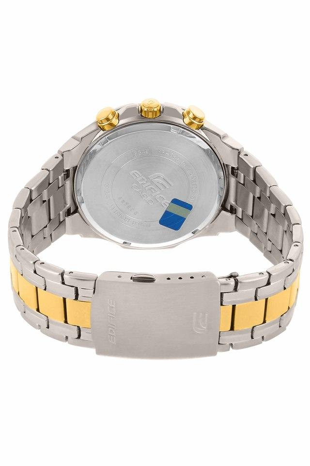 Casio EX189 Enticer Women’s Analog Watch Silver Band White Dial