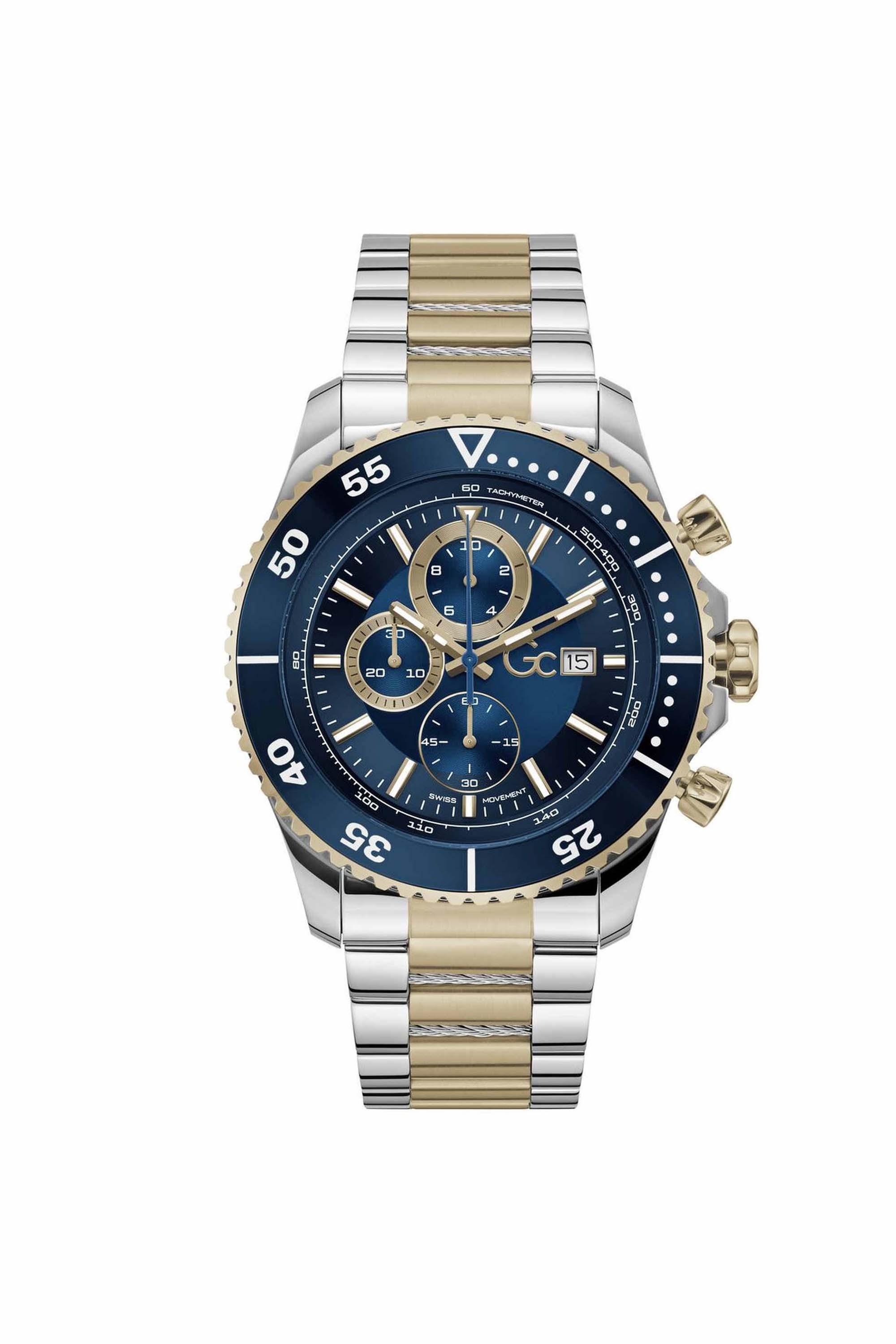Gc Z51007G7 SpeedRacer Men's Swiss Made Blue Chronograph Watch