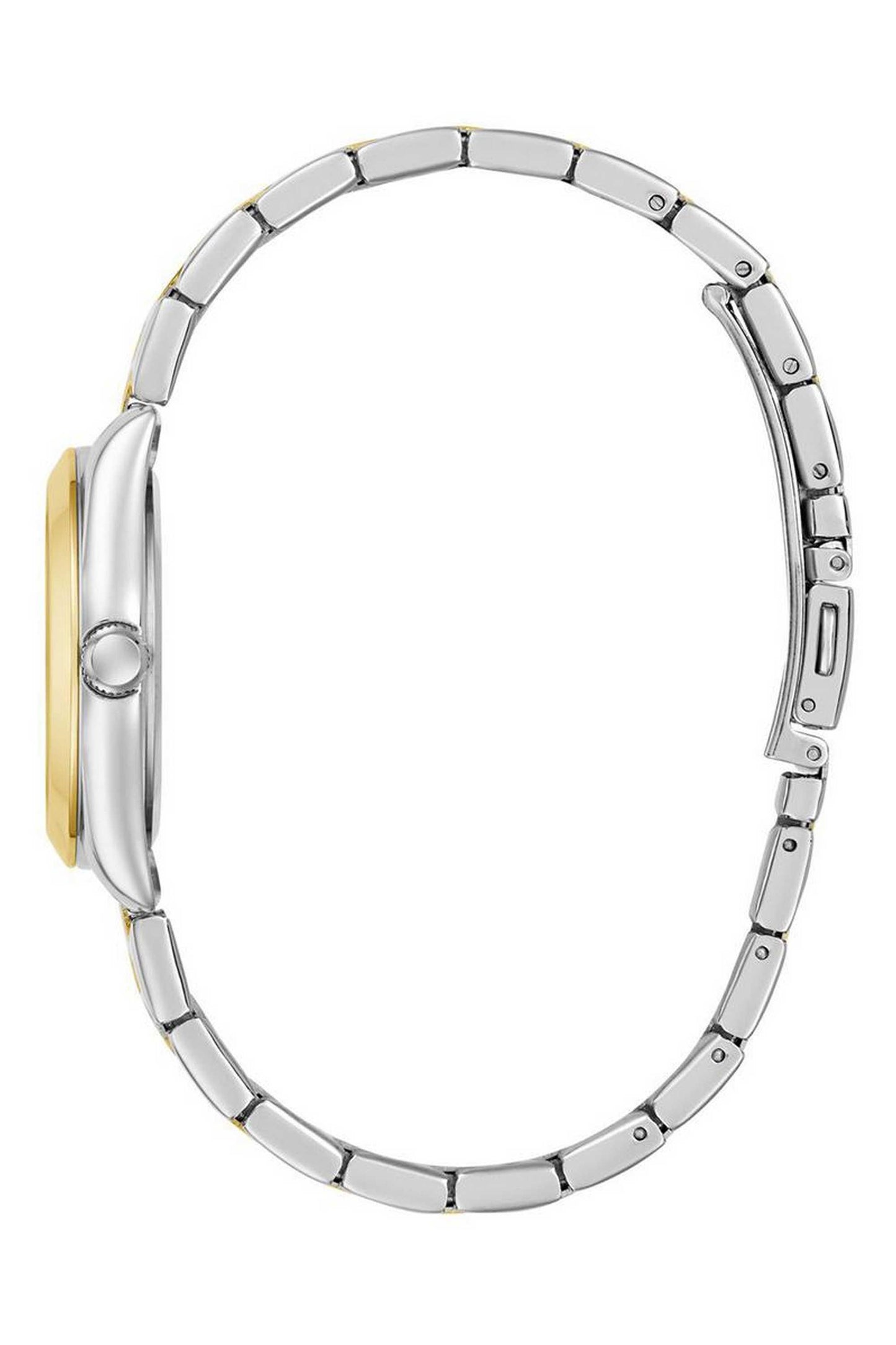Guess GW0934L3 Women's Quartz Analog Watch Green Dial Two-Tone Stainless Steel Strap