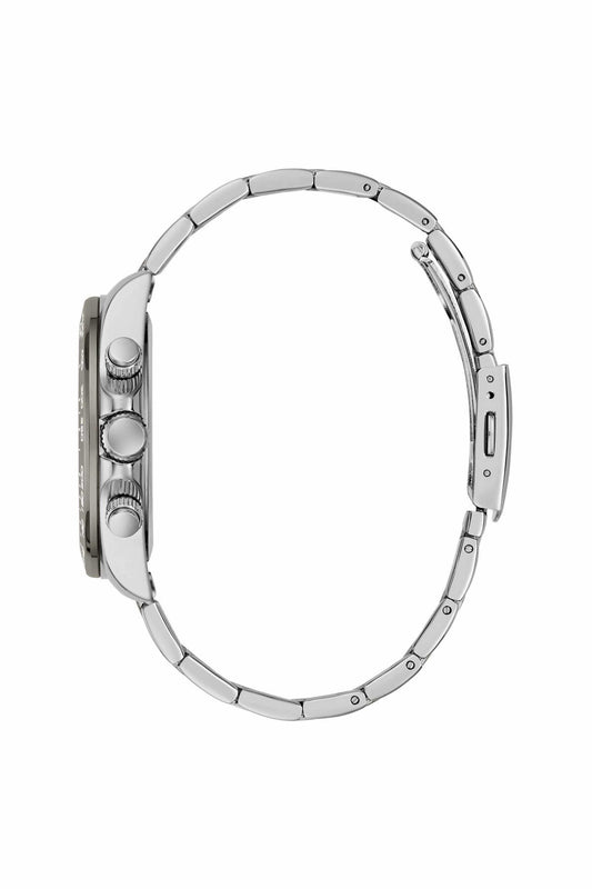 Guess GW1058G1 Men's Quartz Chronograph Watch Blue Dial Silver Stainless Steel Strap