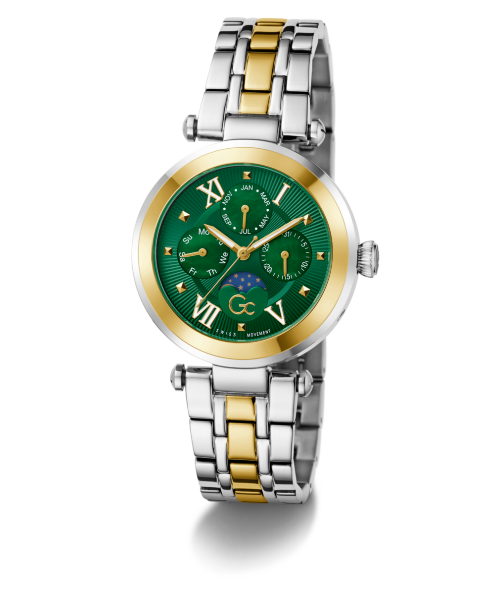 GC Z62002L9 TopChic Mid Size Women's Swiss Made Green Analog Watch