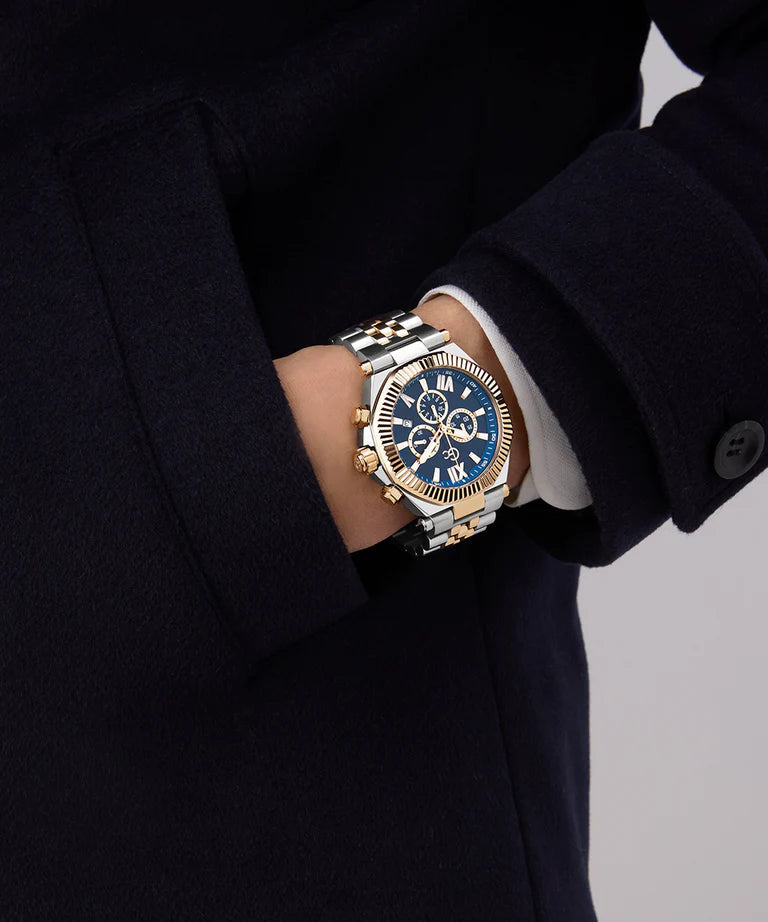 GC Z66002G7 Atlas Chrono Men's Swiss Made Blue Chronograph Watch