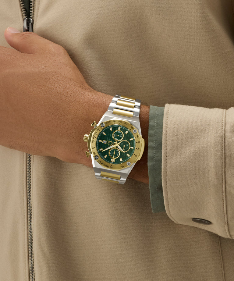 GC Z68006G9 IdolSport Chrono Men's Swiss Made Green Chronograph Watch