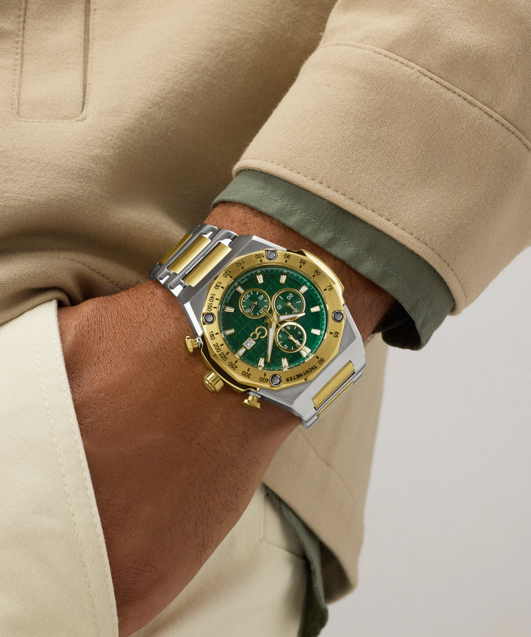 GC Z68006G9 IdolSport Chrono Men's Swiss Made Green Chronograph Watch