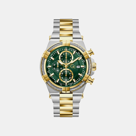 GC Z76002G9 IronForce Chrono Men's Swiss Made Green Chronograph Watch