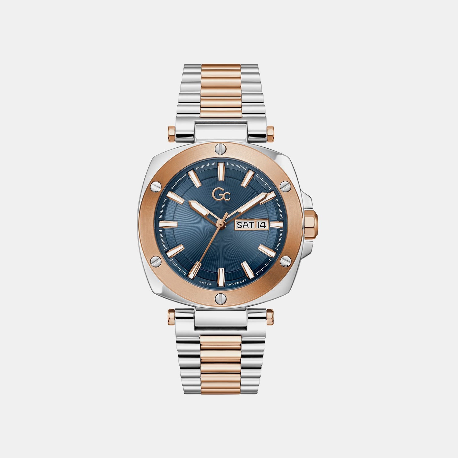 GC Z78002G7 Nobilis Metal Men's Swiss Made Blue Analog Watch