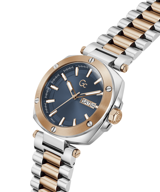 GC Z78002G7 Nobilis Metal Men's Swiss Made Blue Analog Watch