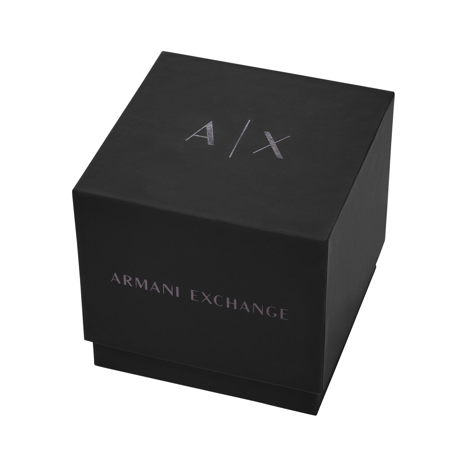 Armani Exchange AX1765I Men's Quartz Chronograph Watch Black Sunray Dial Gunmetal Stainless Steel Strap
