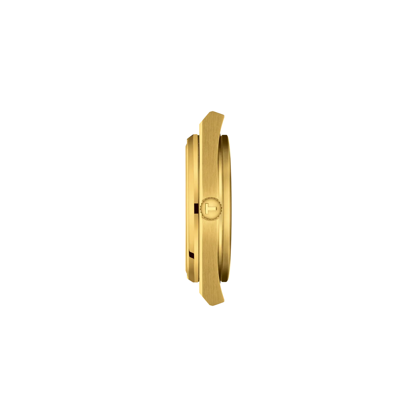 Tissot T1374103302100 Men Analog Quartz Watch with Champagne Dial, Yellow Gold & Stainless Steel Bracelet