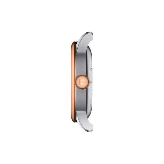 Tissot T0064072209301 Le Locle Powermatic 80 Swiss Automatic Green Dial 39.3 mm Two‑Tone Stainless Steel Case Two‑Tone Stainless Steel Bracelet Male Watch