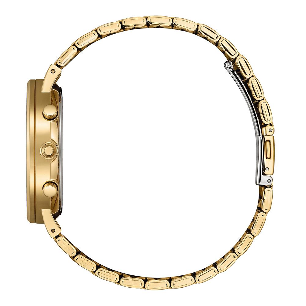 Citizen AN8223-54X Quartz Chronograph Green Dial with Rose Gold-Tone Stainless Steel Watch for Men