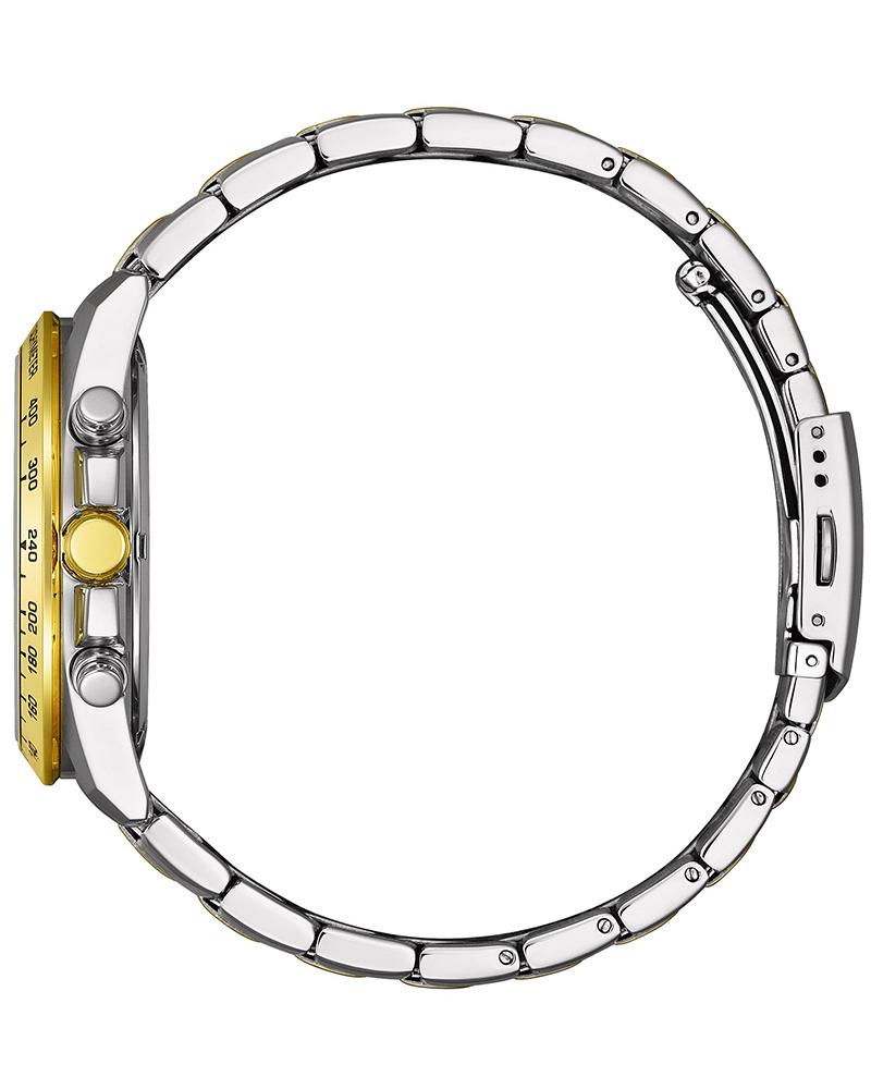 Citizen AN8234-58X Quartz Chronograph Green Dial with Two-Tone Stainless Steel Watch for Men