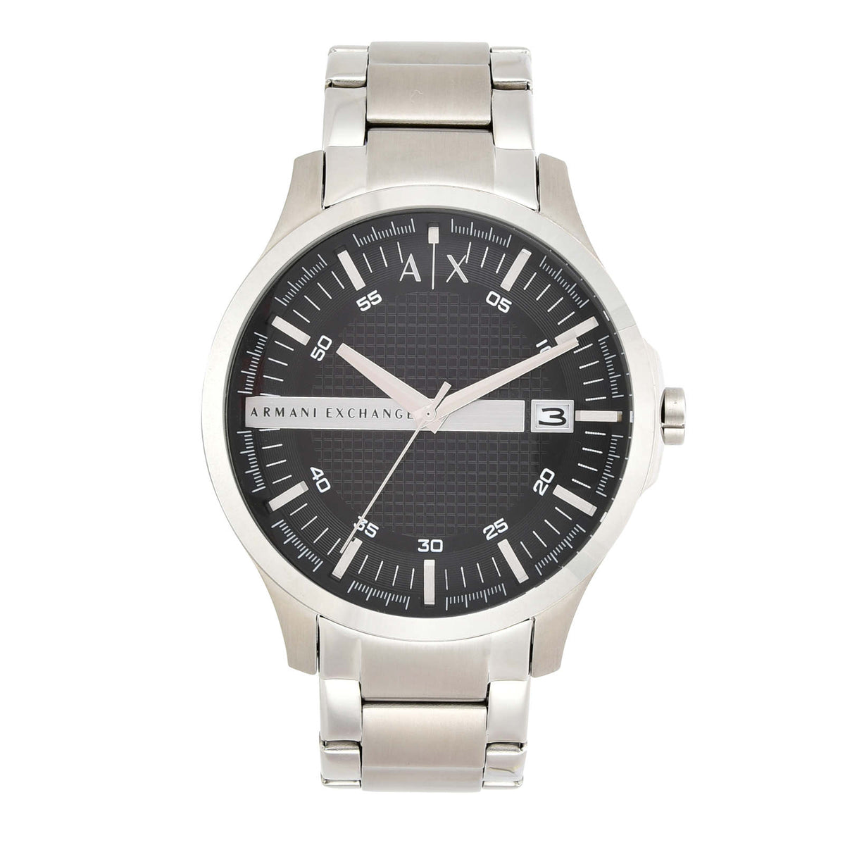 Armani Exchange AX2103I Black Dial Silver Steel Men’s Analog Quartz Watch
