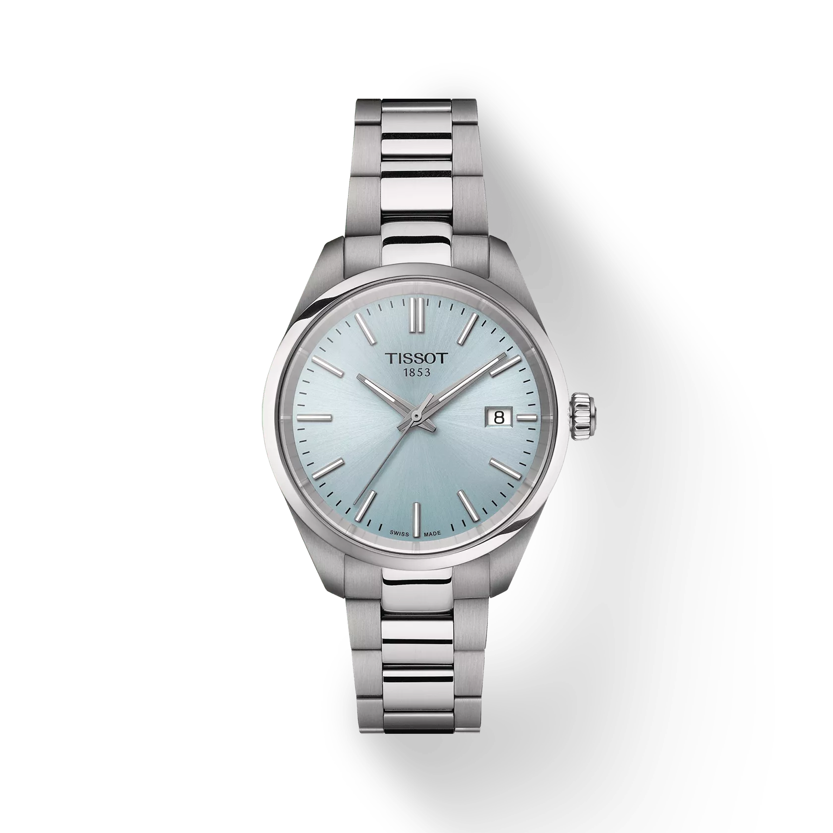 Tissot T1502101135100 PR 100 Women Analog Quartz Ice Blue Dial Watch