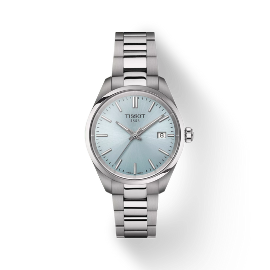 Tissot T1502101135100 PR 100 Women Analog Quartz Ice Blue Dial Watch
