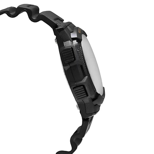 Casio D080 Youth World Time Digital Black Resin Unisex Watch