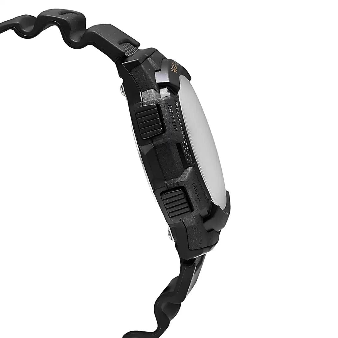Casio D080 Youth World Time Digital Black Resin Unisex Watch