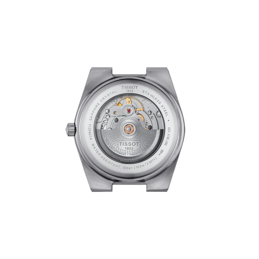 Tissot T1374071104100 PRX Powermatic 80 Blue Dial Stainless Steel Band Men Analog Automatic 40 mm Swiss Made