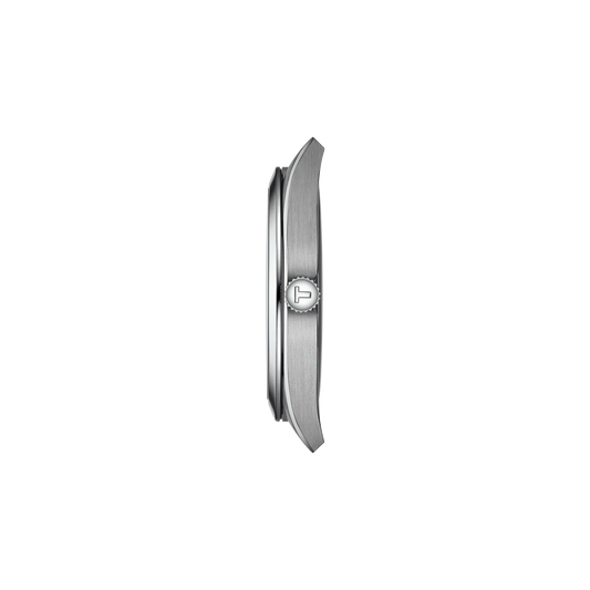 Tissot T1274104404100 Gentleman Titanium Blue Dial Grey Titanium Band Men Analog Quartz Watch 40mm