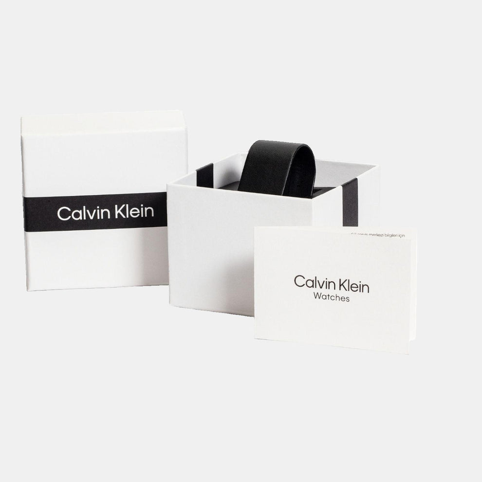 Calvin Klein 25200462 Men’s Quartz Chronograph Watch with Grey Dial, Grey Stainless Steel Strap
