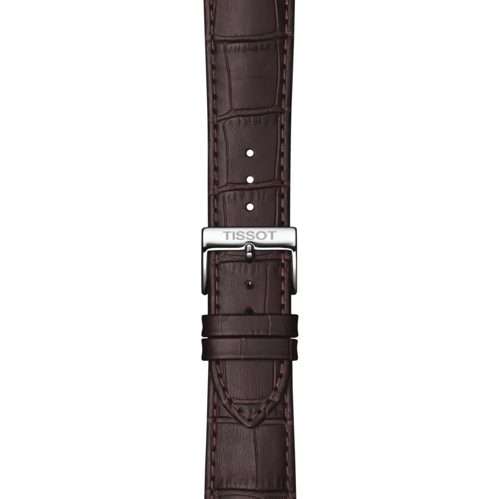 Tissot T1294101601300 White Dial 42 mm Men’s Swiss Quartz Classic Dream Watch – Stainless Steel Case, Brown Leather Strap, Sapphire Crystal