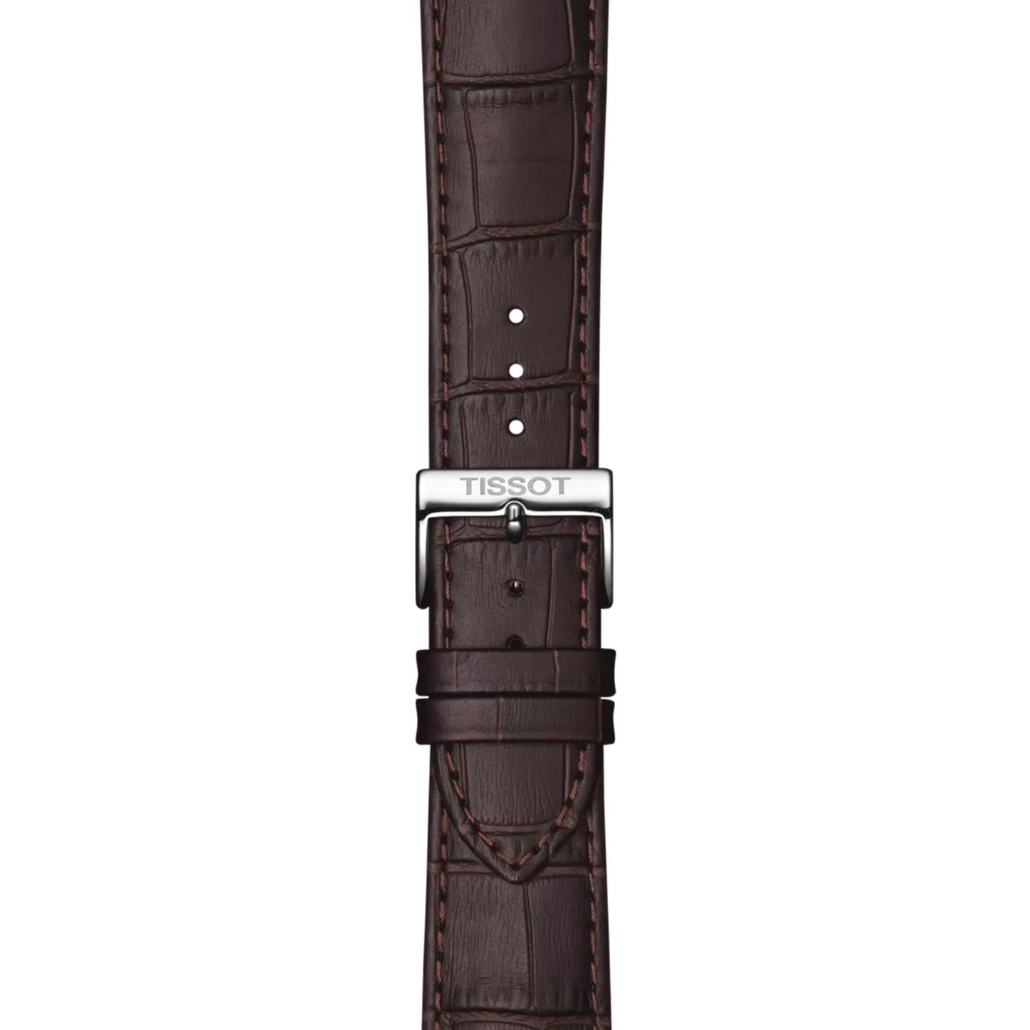 Tissot T1294101601300 White Dial 42 mm Men’s Swiss Quartz Classic Dream Watch – Stainless Steel Case, Brown Leather Strap, Sapphire Crystal