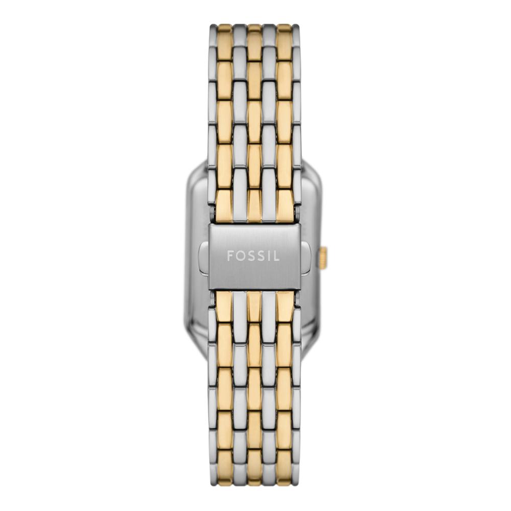 Fossil ES5368I Women's Quartz Analog Watch Silver Dial Two-Tone Stainless Steel Strap