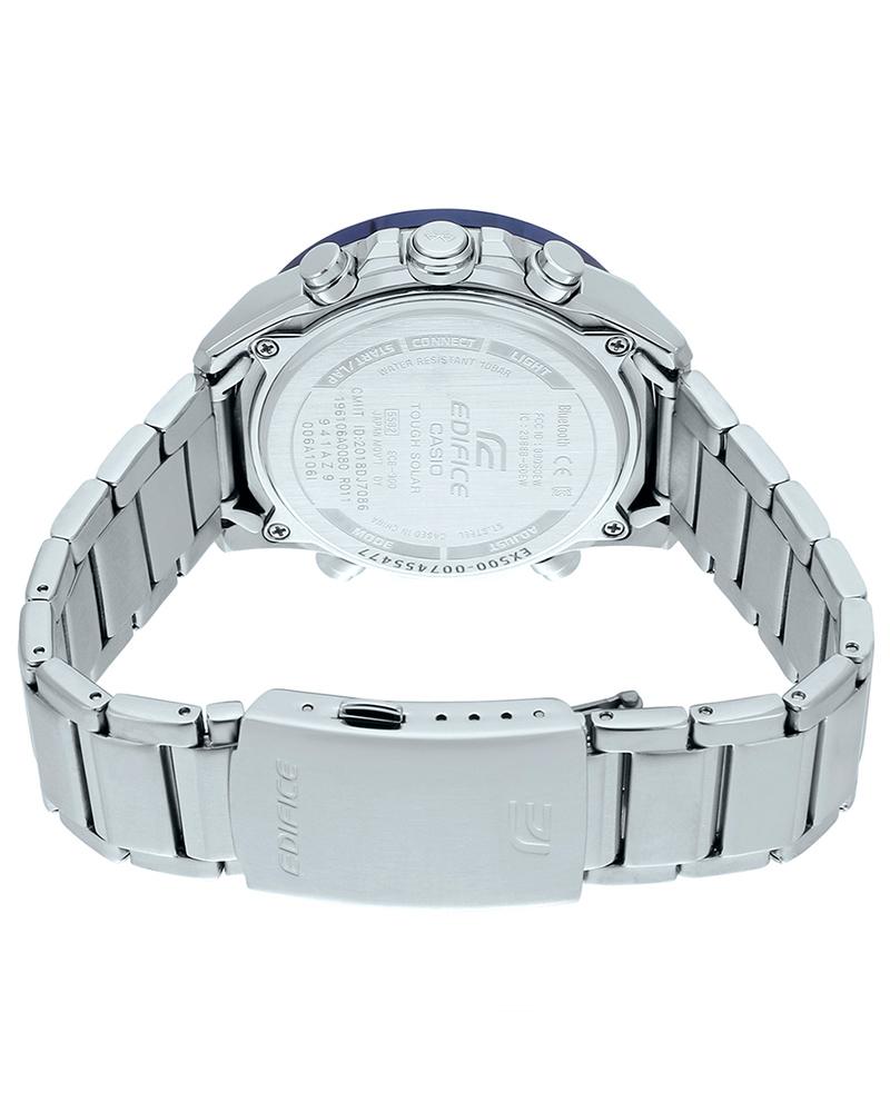 Casio Edifice EX500 Bluetooth-Connect Analog-Digital Men’s Watch with Black Dial