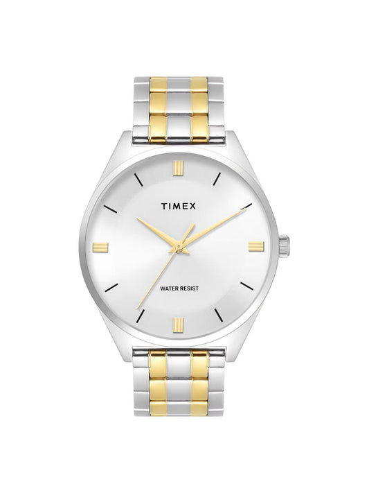 Timex TWTG14603T Trendline Silver Dial Men's Two-Tone Stainless Steel Watch