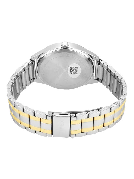Timex TWTG14603T Trendline Silver Dial Men's Two-Tone Stainless Steel Watch