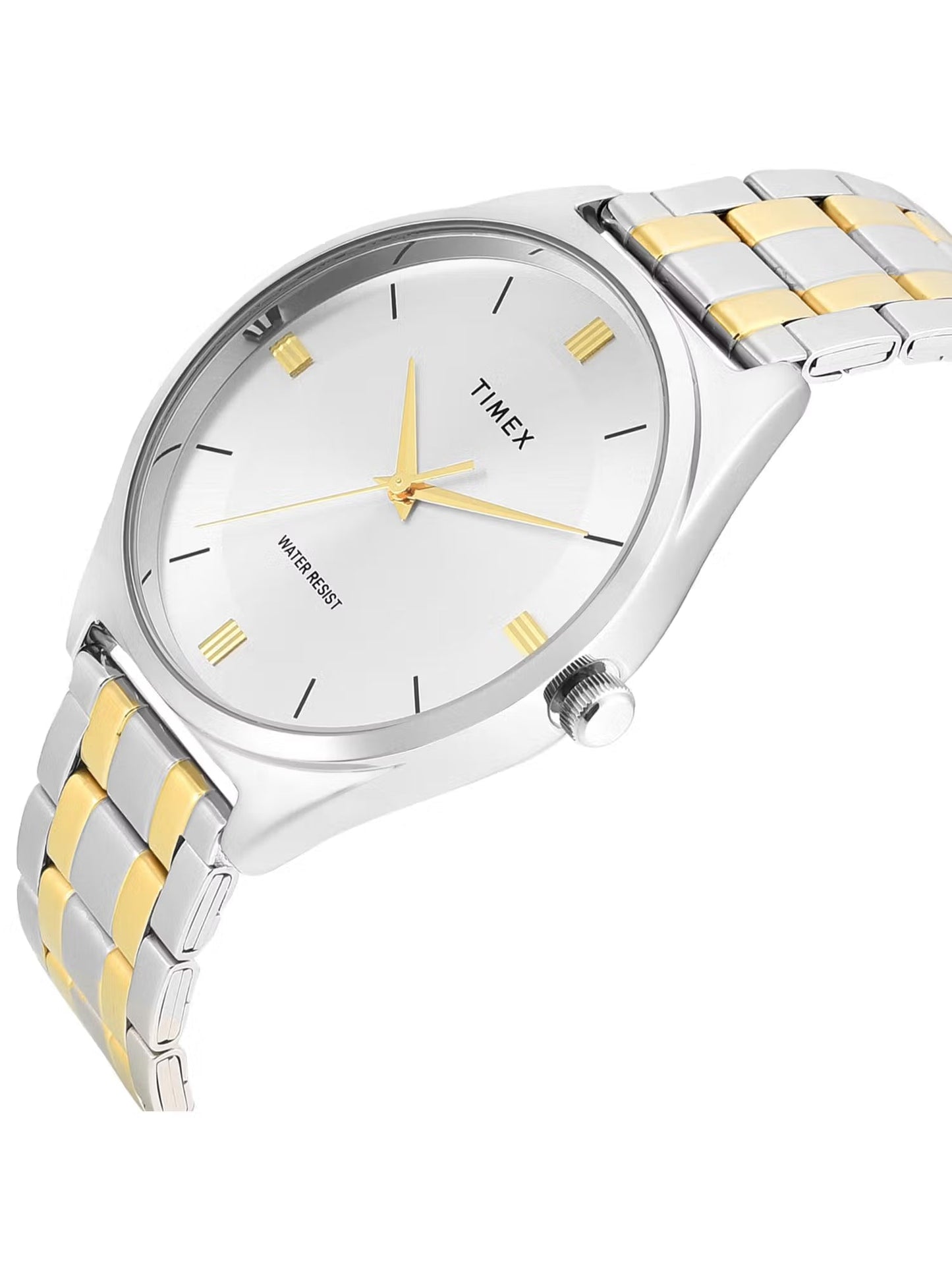 Timex TWTG14603T Trendline Silver Dial Men's Two-Tone Stainless Steel Watch