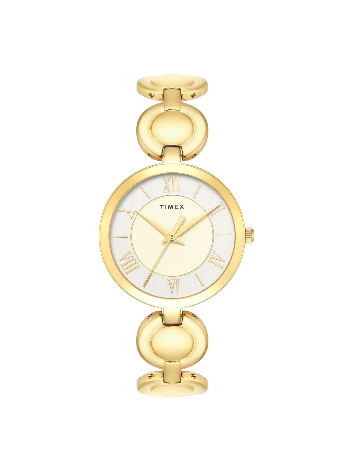 Timex TWTL16402T Champagne Dial Women's Rose Gold Brass Analog Watch