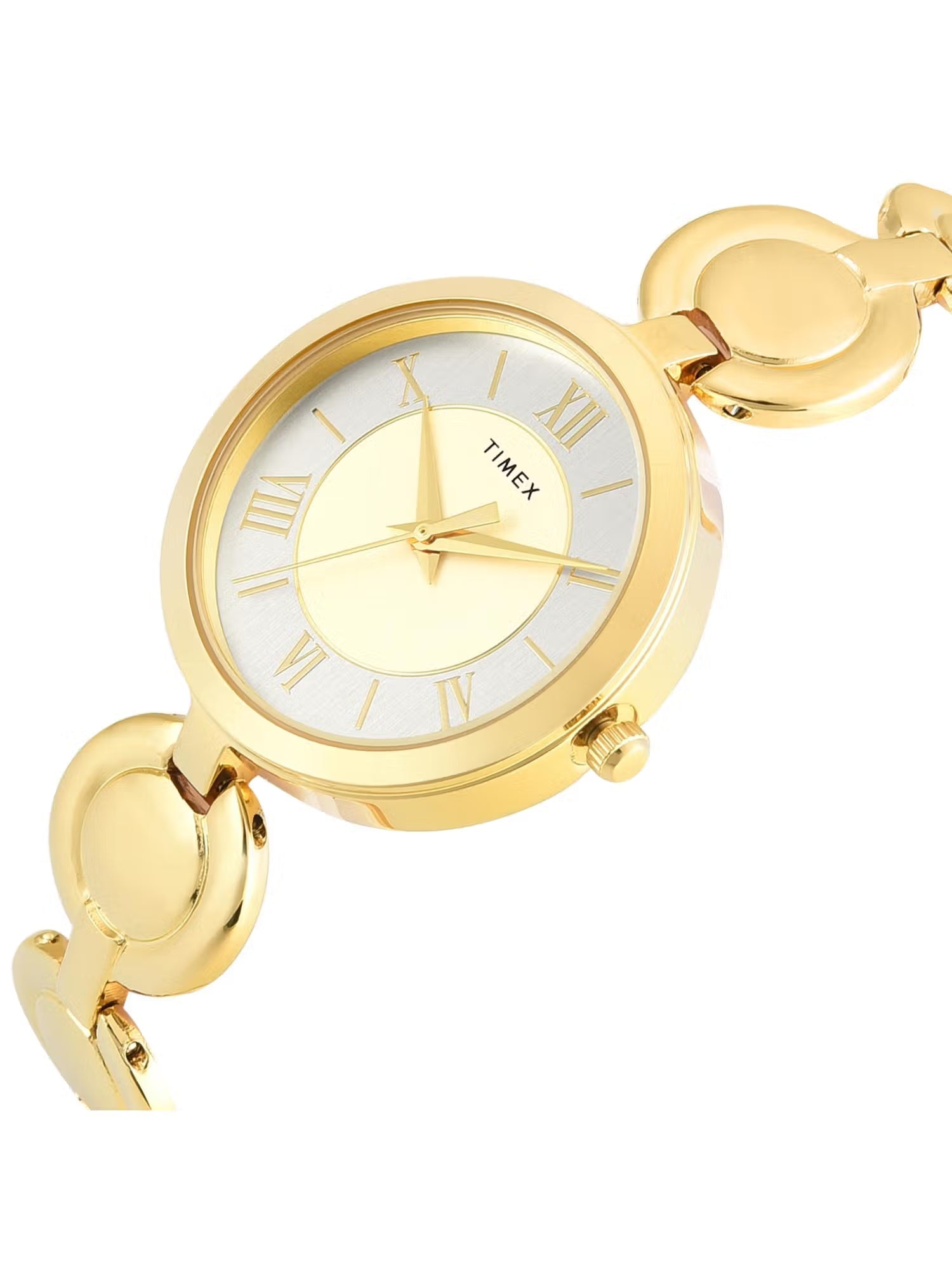 Timex TWTL16402T Champagne Dial Women's Rose Gold Brass Analog Watch
