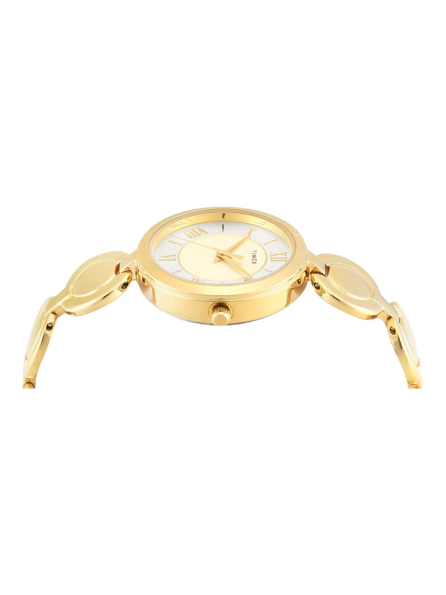 Timex TWTL16402T Champagne Dial Women's Rose Gold Brass Analog Watch