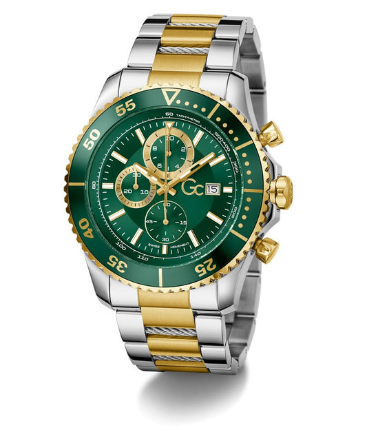 Gc Z51006G9 SpeedRacer Men's Swiss Made Green Multifunction Watch