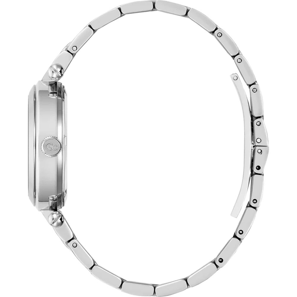 Gc Z63001L1 TopChic Mid Size Women's Swiss Made Mother of Pearl Analog Watch