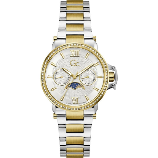 GC Z69003L6 MoonChic Women's Swiss Made Moon Phase Analog Watch