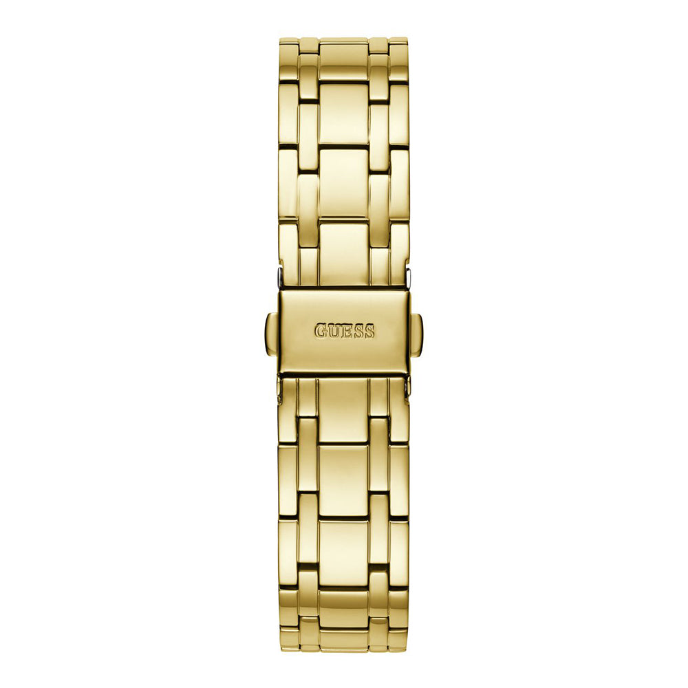 Guess GW0033L8 Women's Cosmo Green Dial Watch Gold-Tone And Green Analog Quartz Watch