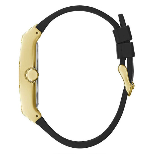 Guess Phoenix GW0202G1 Black & Gold-Tone Multifunction Analog Quartz Watch For Men