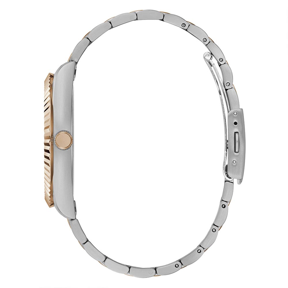 GUESS GW0265G12 Quartz Men’s Two-Tone Stainless Steel Analog Watch with Blue Dial