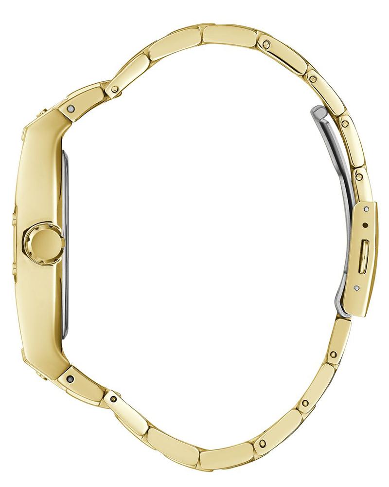 Guess GW0456G3 Quartz Analog Green Dial Men’s Watch with Gold-Tone Stainless Steel Strap