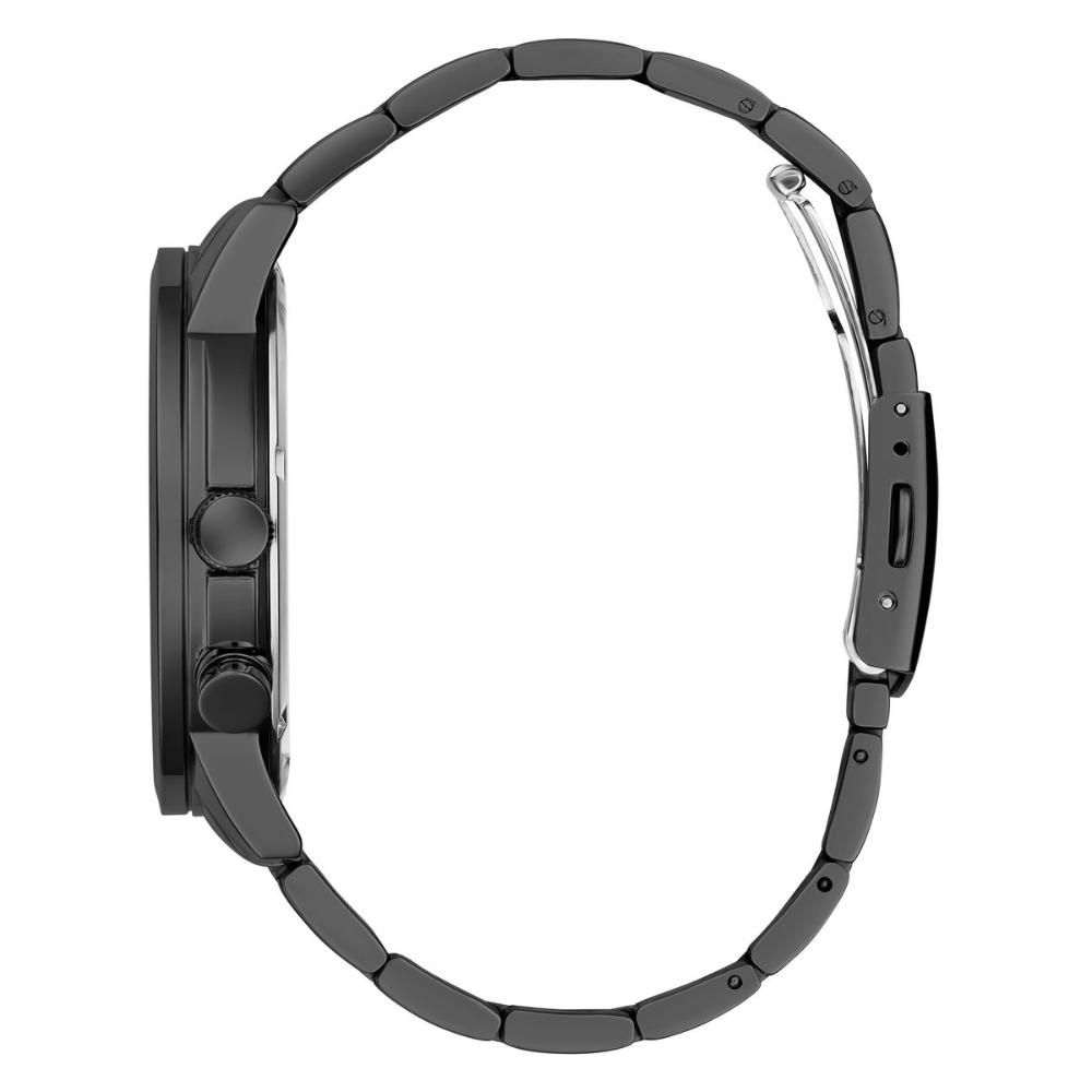 Guess GW0490G3 Quartz Analog Black Dial Men’s Watch with Stainless Steel Strap