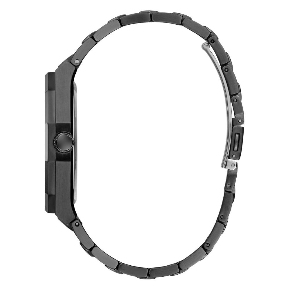 Guess GW0575G3 Quartz Analog Black Dial Men’s Watch with Black Stainless Steel Strap